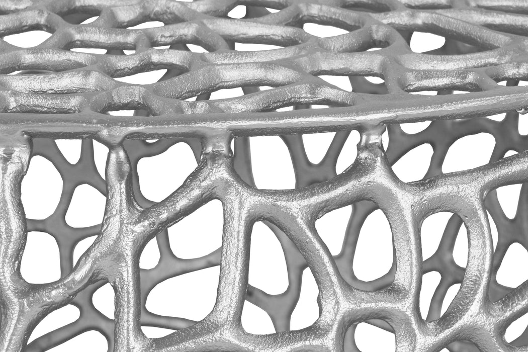 Priya Silver Coffee Table - Royal Furniture & Gifts (MI) - Multi Location