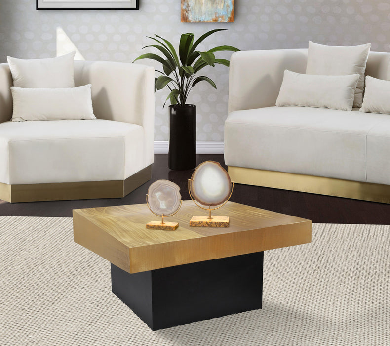 Palladium Gold Coffee Table - Royal Furniture & Gifts (MI) - Multi Location
