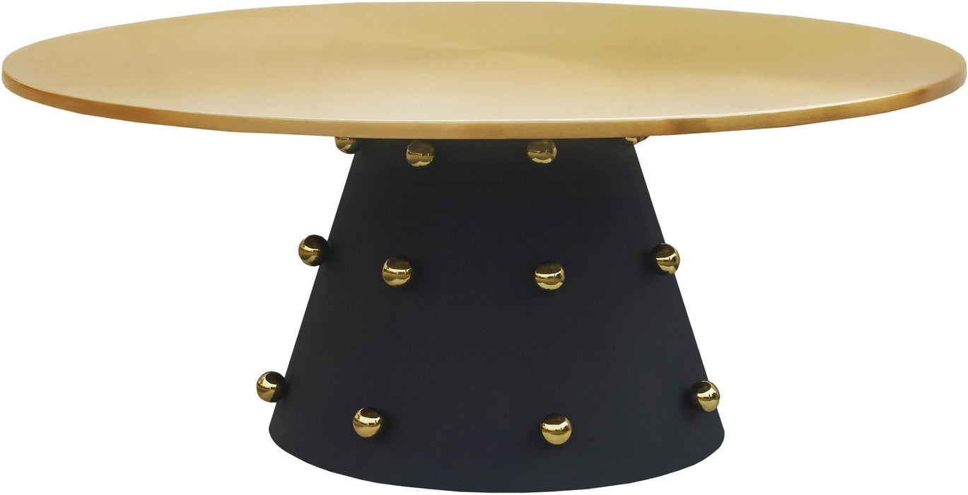 Raven Black / Gold Coffee Table - Royal Furniture & Gifts (MI) - Multi Location