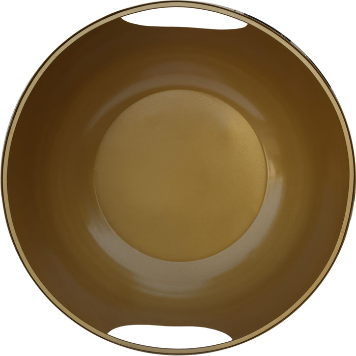 Doma Black / Gold End Table - Royal Furniture & Gifts (MI) - Multi Location