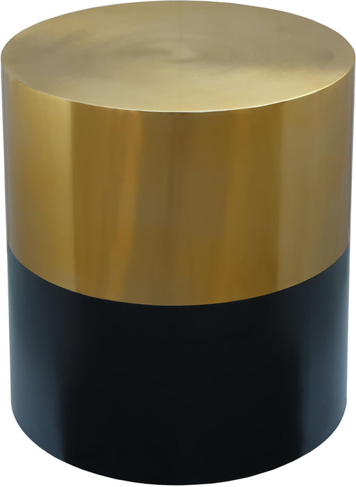 Sun Black / Gold End Table - Royal Furniture & Gifts (MI) - Multi Location