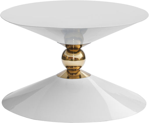 Malia White / Gold Coffee Table - Royal Furniture & Gifts (MI) - Multi Location