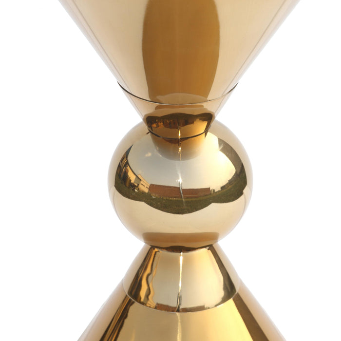 Malia Gold End Table - Royal Furniture & Gifts (MI) - Multi Location