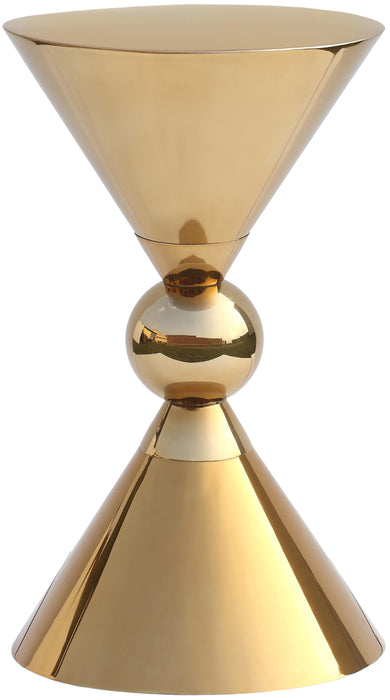 Malia Gold End Table - Royal Furniture & Gifts (MI) - Multi Location