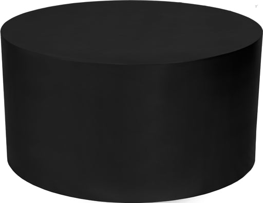 Cylinder Matte Black Coffee Table - Royal Furniture & Gifts (MI) - Multi Location