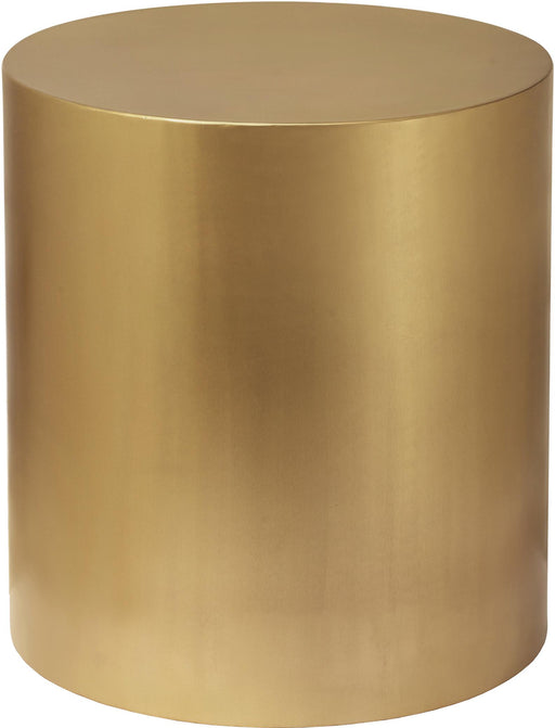 Cylinder Brushed Gold End Table - Royal Furniture & Gifts (MI) - Multi Location