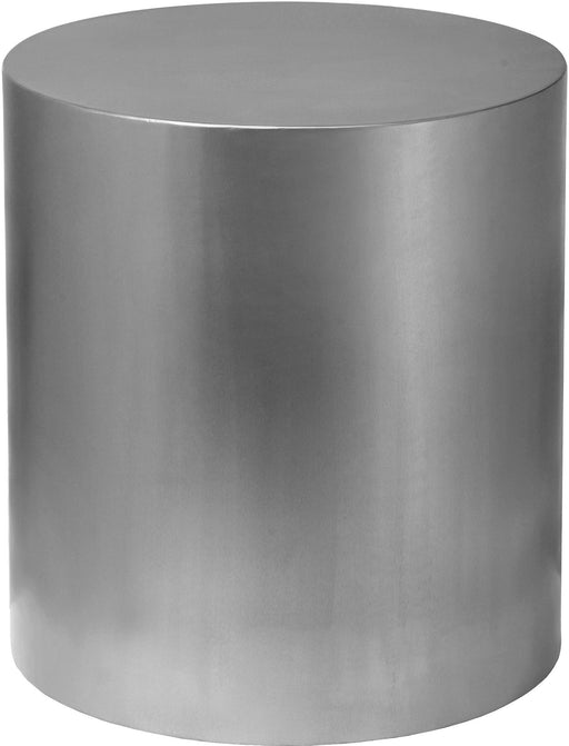 Cylinder Brushed Chrome End Table - Royal Furniture & Gifts (MI) - Multi Location