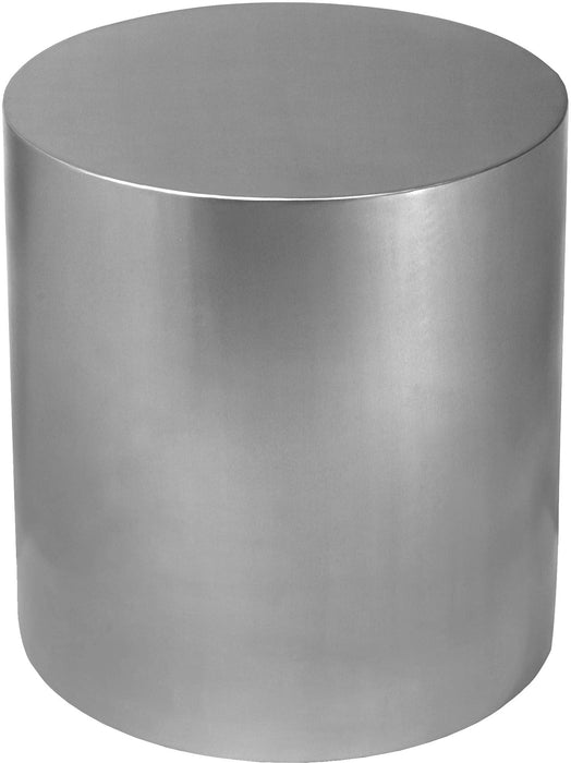 Cylinder Brushed Chrome End Table - Royal Furniture & Gifts (MI) - Multi Location