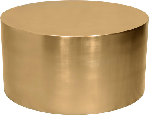 Cylinder Brushed Gold Coffee Table - Royal Furniture & Gifts (MI) - Multi Location