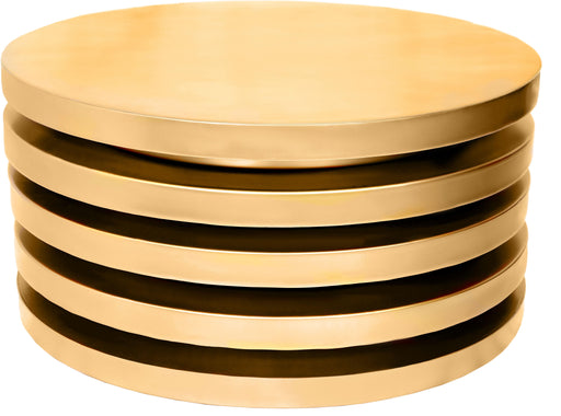 Levels Brushed Gold Coffee Table - Royal Furniture & Gifts (MI) - Multi Location