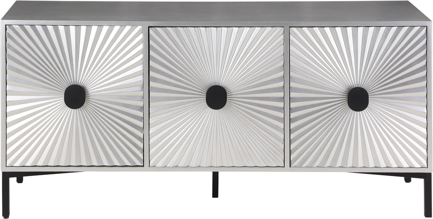 Glitz Antique Silver Sideboard/Buffet - Royal Furniture & Gifts (MI) - Multi Location