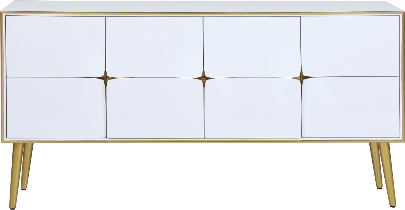 Pop White / Gold Sideboard/Buffet - Royal Furniture & Gifts (MI) - Multi Location