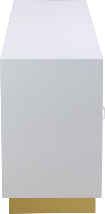 Cosmopolitan White Lacquer Sideboard/Buffet - Royal Furniture & Gifts (MI) - Multi Location