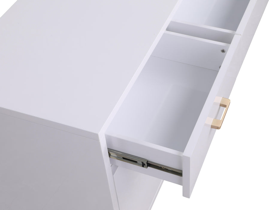 Excel White Lacquer Sideboard/Buffet - Royal Furniture & Gifts (MI) - Multi Location