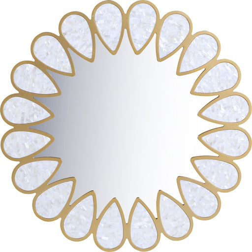 Shell White Mirror - Royal Furniture & Gifts (MI) - Multi Location