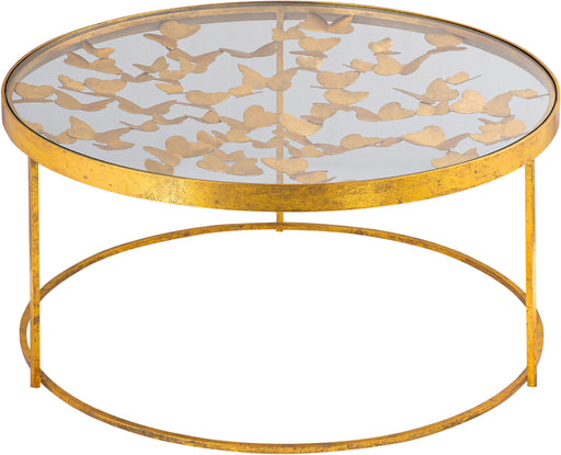 Butterfly Gold Coffee Table - Royal Furniture & Gifts (MI) - Multi Location