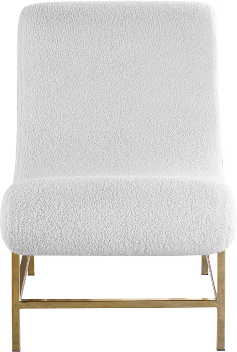 Nube White Faux Sheepskin Fur Accent Chair - Royal Furniture & Gifts (MI) - Multi Location