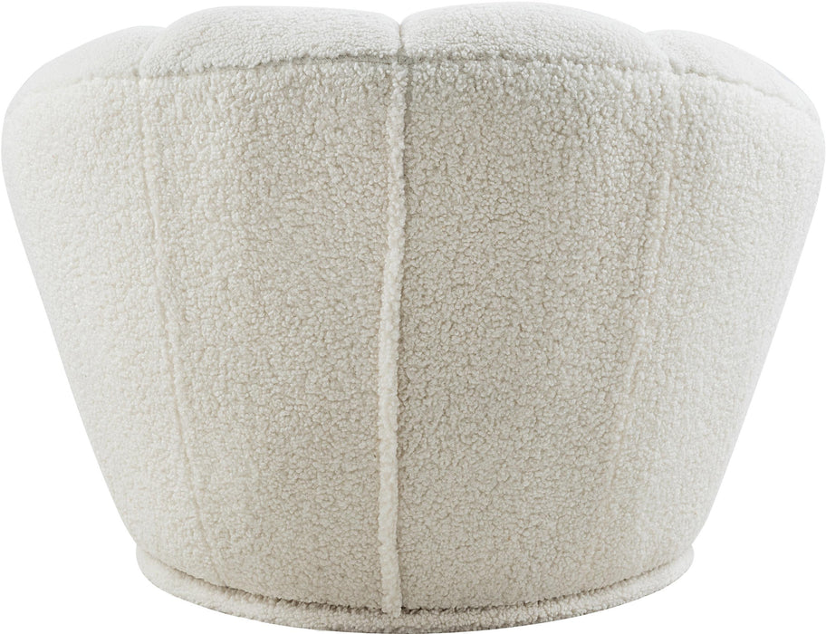Dream White Faux Sheepskin Fur Accent Chair - Royal Furniture & Gifts (MI) - Multi Location