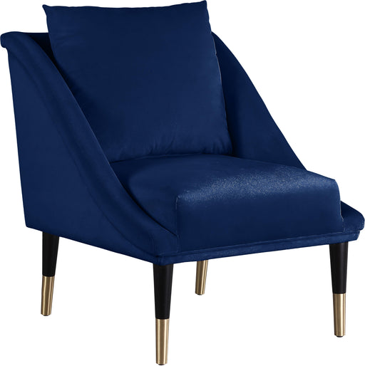 Elegante Navy Velvet Accent Chair - Royal Furniture & Gifts (MI) - Multi Location