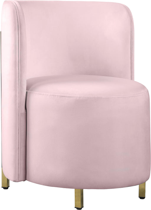 Rotunda Pink Velvet Accent Chair - Royal Furniture & Gifts (MI) - Multi Location