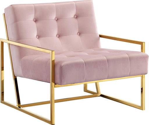 Pierre Pink Velvet Accent Chair - Royal Furniture & Gifts (MI) - Multi Location