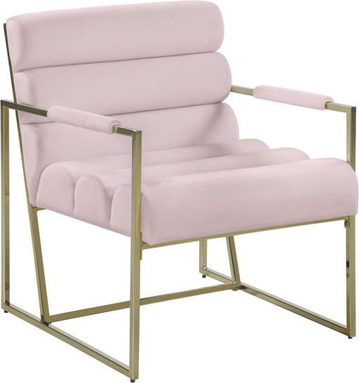 Wayne Pink Velvet Accent Chair - Royal Furniture & Gifts (MI) - Multi Location