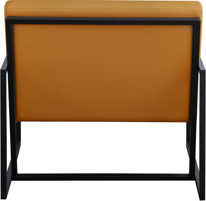 Industry Cognac Faux Leather Accent Chair - Royal Furniture & Gifts (MI) - Multi Location