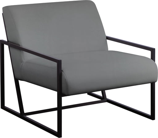 Industry Grey Faux Leather Accent Chair - Royal Furniture & Gifts (MI) - Multi Location