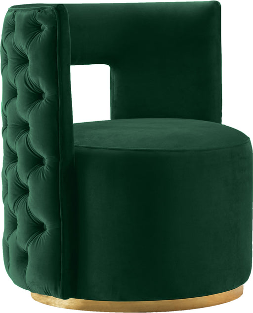 Theo Green Velvet Accent Chair - Royal Furniture & Gifts (MI) - Multi Location