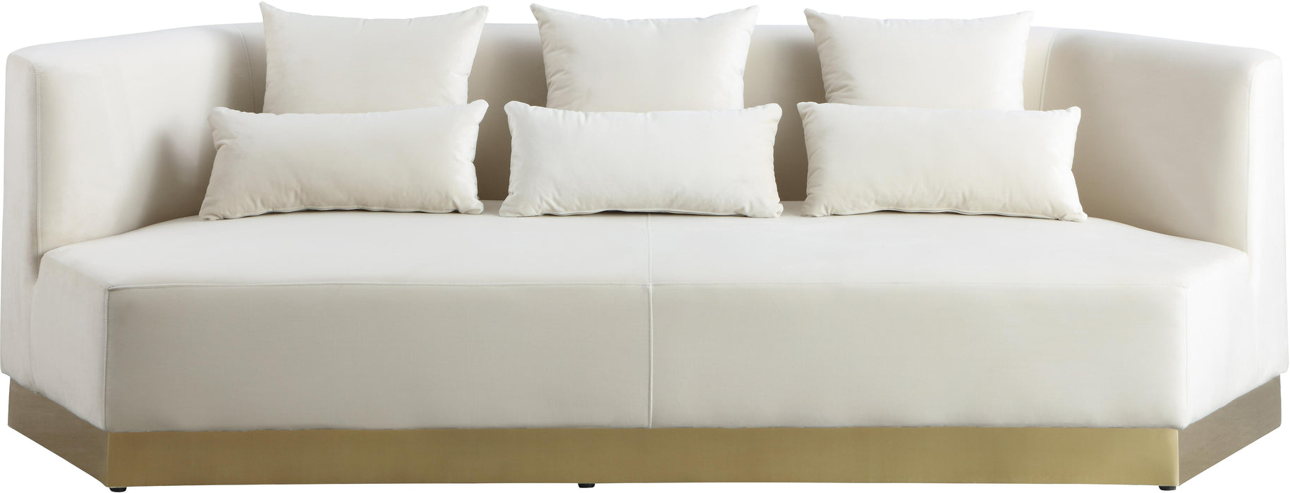 Marquis Cream Velvet Sofa - Royal Furniture & Gifts (MI) - Multi Location