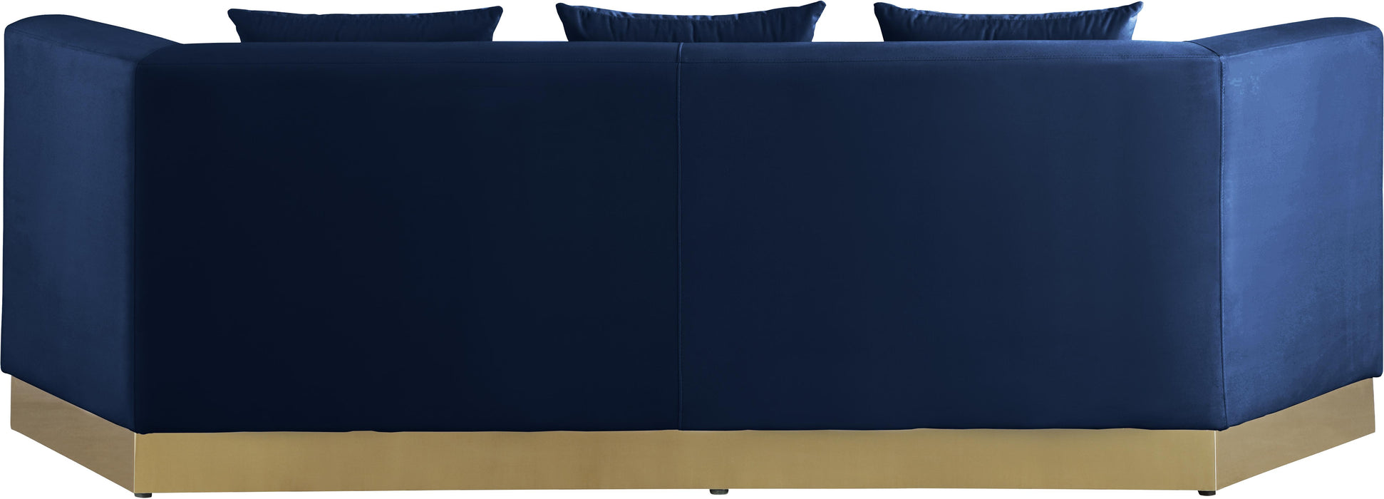 Marquis Navy Velvet Sofa - Royal Furniture & Gifts (MI) - Multi Location