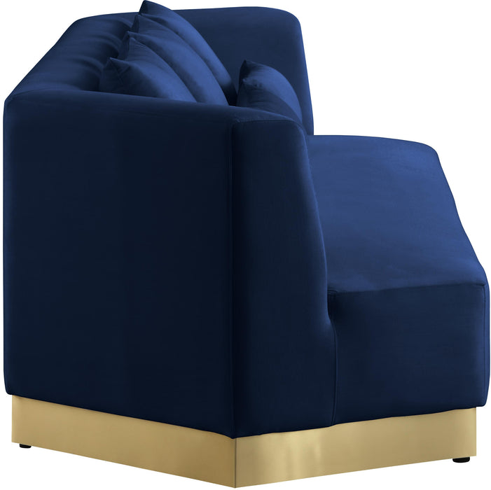 Marquis Navy Velvet Sofa - Royal Furniture & Gifts (MI) - Multi Location