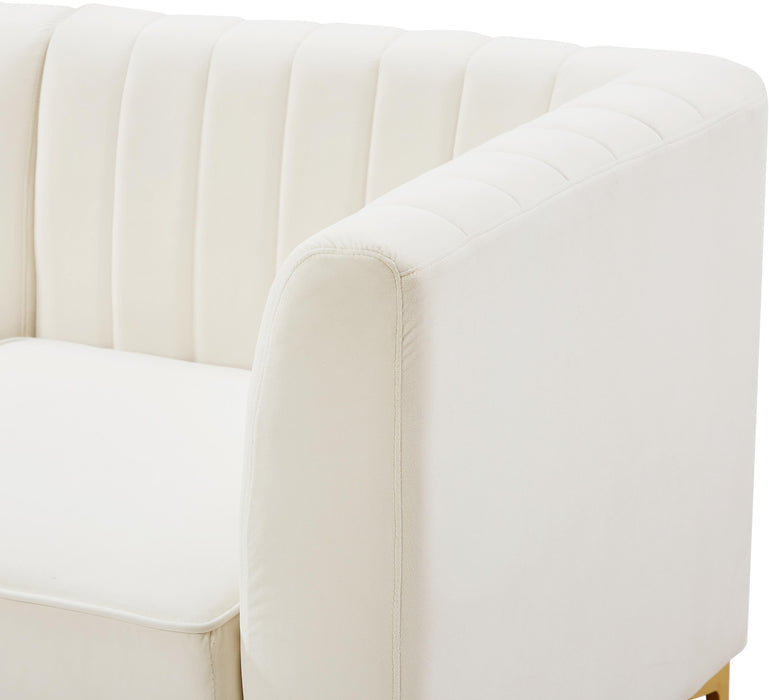 Alina Cream Velvet Modular Sectional - Royal Furniture & Gifts (MI) - Multi Location