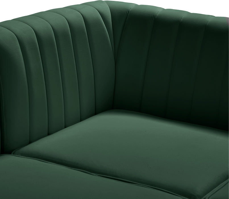 Alina Green Velvet Modular Sectional - Royal Furniture & Gifts (MI) - Multi Location