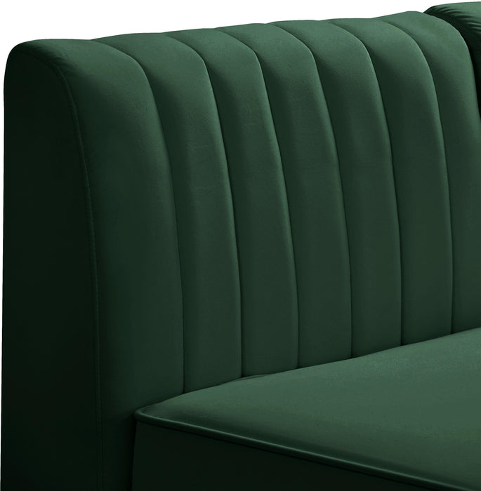 Alina Green Velvet Modular Sectional - Royal Furniture & Gifts (MI) - Multi Location