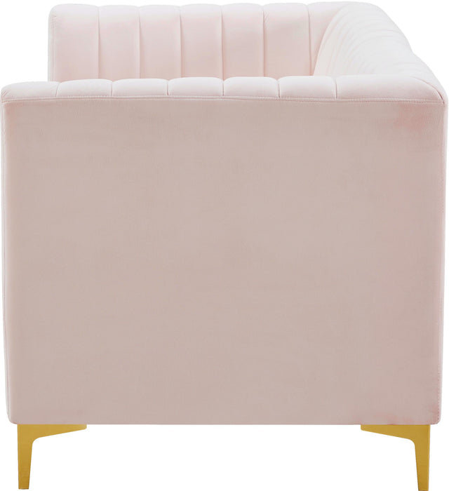 Alina Pink Velvet Modular Sectional - Royal Furniture & Gifts (MI) - Multi Location