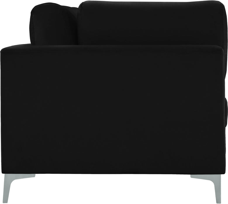 Julia Black Velvet Modular Sofa (3 Boxes) - Royal Furniture & Gifts (MI) - Multi Location