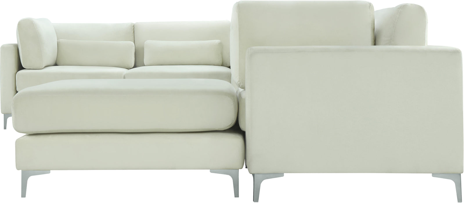 Julia Cream Velvet Modular Sectional (7 Boxes) - Royal Furniture & Gifts (MI) - Multi Location