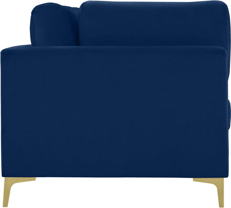 Julia Navy Velvet Modular Sofa (3 Boxes) - Royal Furniture & Gifts (MI) - Multi Location