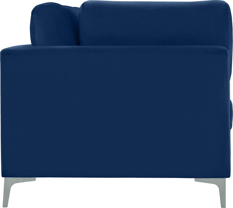 Julia Navy Velvet Modular Sofa - Royal Furniture & Gifts (MI) - Multi Location