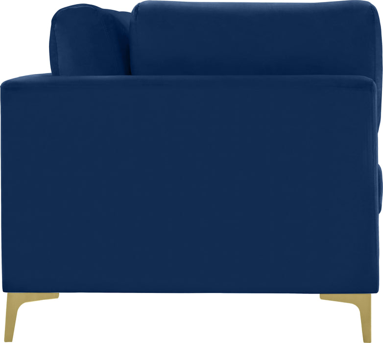 Julia Navy Velvet Modular Sofa (4 Boxes) - Royal Furniture & Gifts (MI) - Multi Location