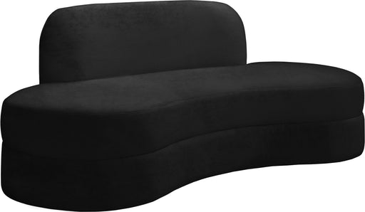 Mitzy Black Velvet Sofa - Royal Furniture & Gifts (MI) - Multi Location