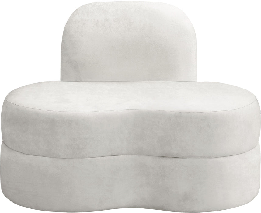 Mitzy Cream Velvet Chair - Royal Furniture & Gifts (MI) - Multi Location