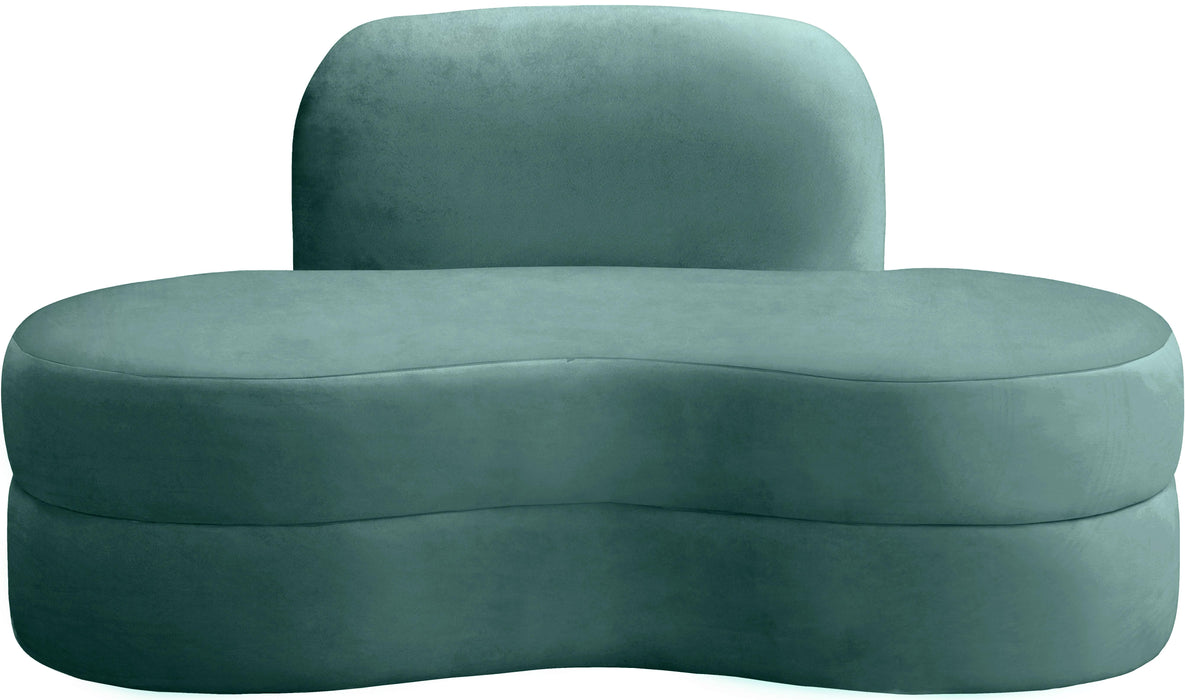 Mitzy Mint Velvet Loveseat - Royal Furniture & Gifts (MI) - Multi Location