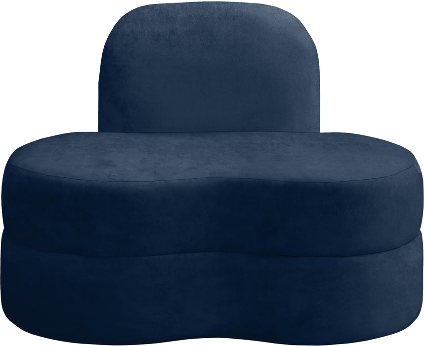 Mitzy Navy Velvet Chair - Royal Furniture & Gifts (MI) - Multi Location