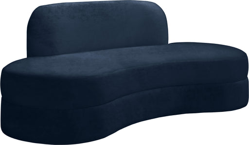 Mitzy Navy Velvet Sofa - Royal Furniture & Gifts (MI) - Multi Location