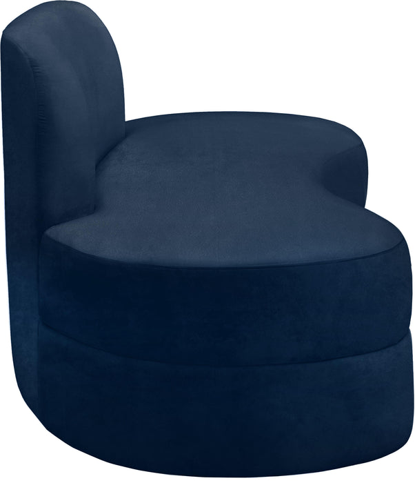Mitzy Navy Velvet Sofa - Royal Furniture & Gifts (MI) - Multi Location