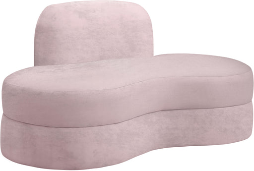 Mitzy Pink Velvet Loveseat - Royal Furniture & Gifts (MI) - Multi Location
