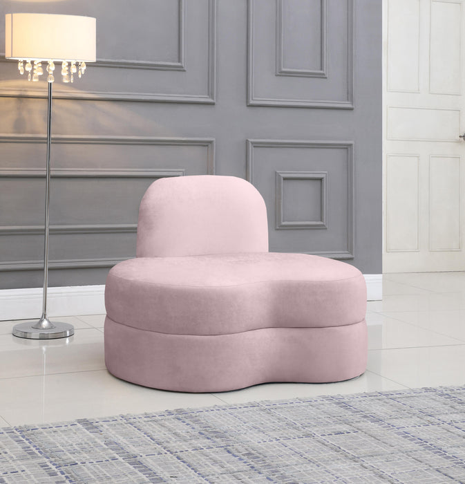 Mitzy Pink Velvet Chair - Royal Furniture & Gifts (MI) - Multi Location
