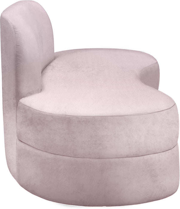 Mitzy Pink Velvet Sofa - Royal Furniture & Gifts (MI) - Multi Location